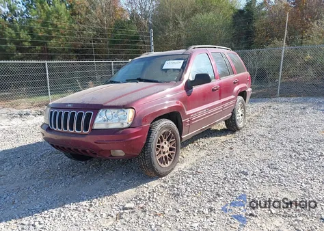 2002 Jeep Grand Cherokee Limited из США, поврежденный, VIN 1J4GW58N12C330963